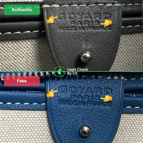 fake gouard bag|goyard bag real thing.